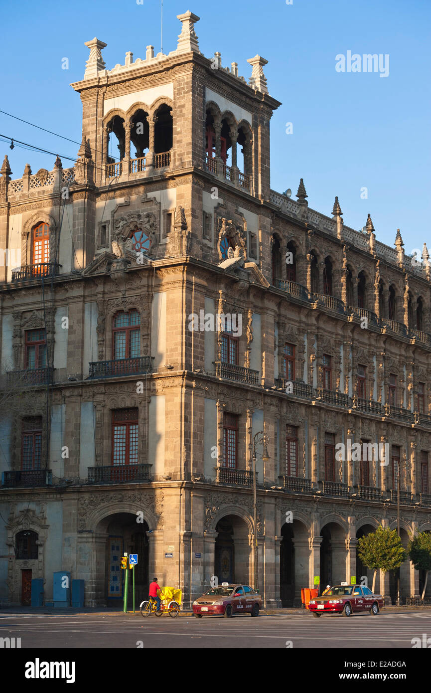 Mexico, Federal District, Mexico city, frontage on the Zocalo, historical center listed as World Heritage by UNESCO Stock Photo