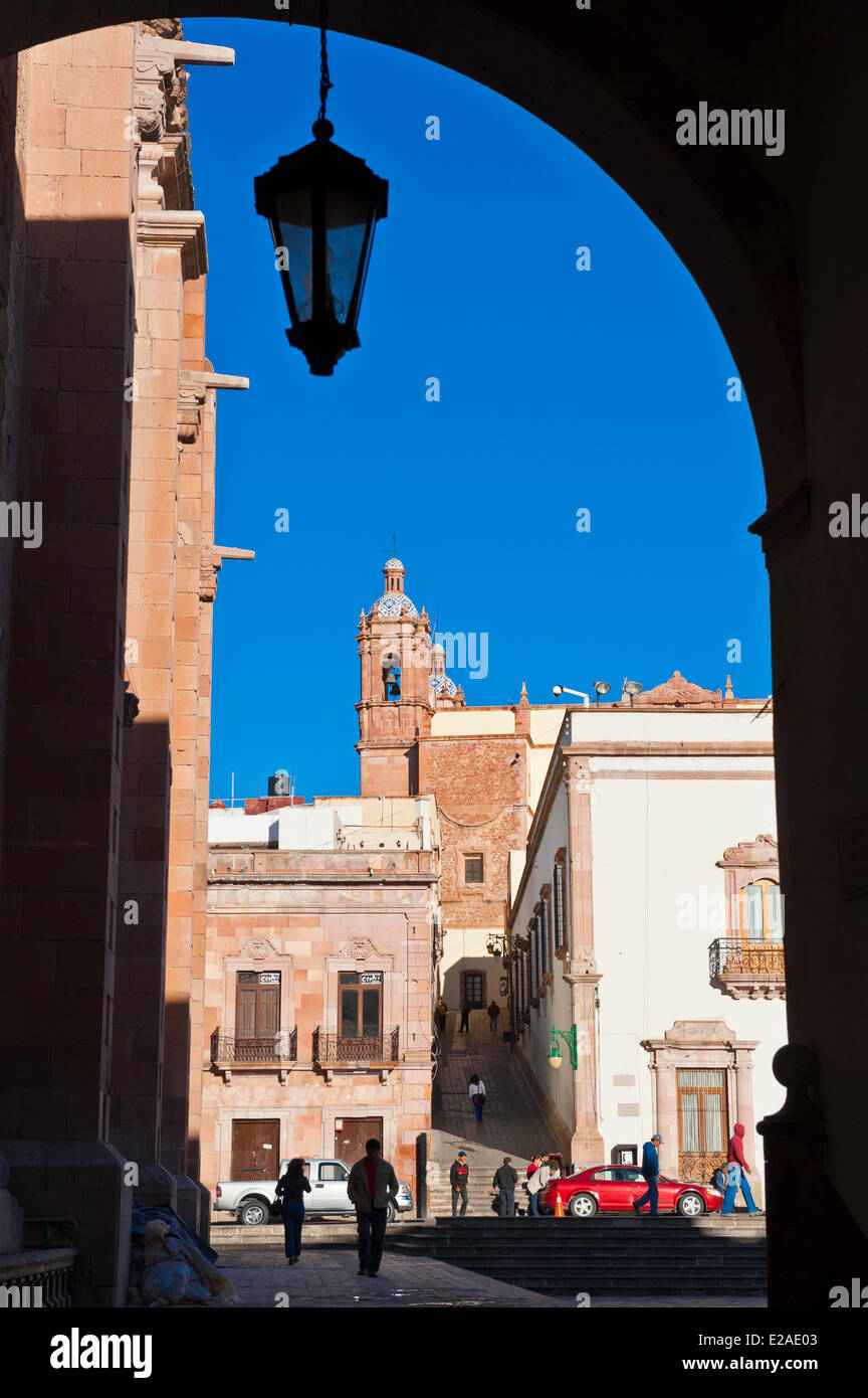 Mexico, Zacatecas state, Zacatecas City, listed as World Heritage by UNESCO Stock Photo