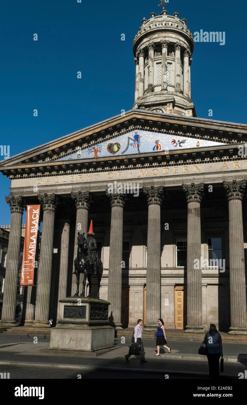 Glasgow museum of modern art duke of wellington statue glasgow hires