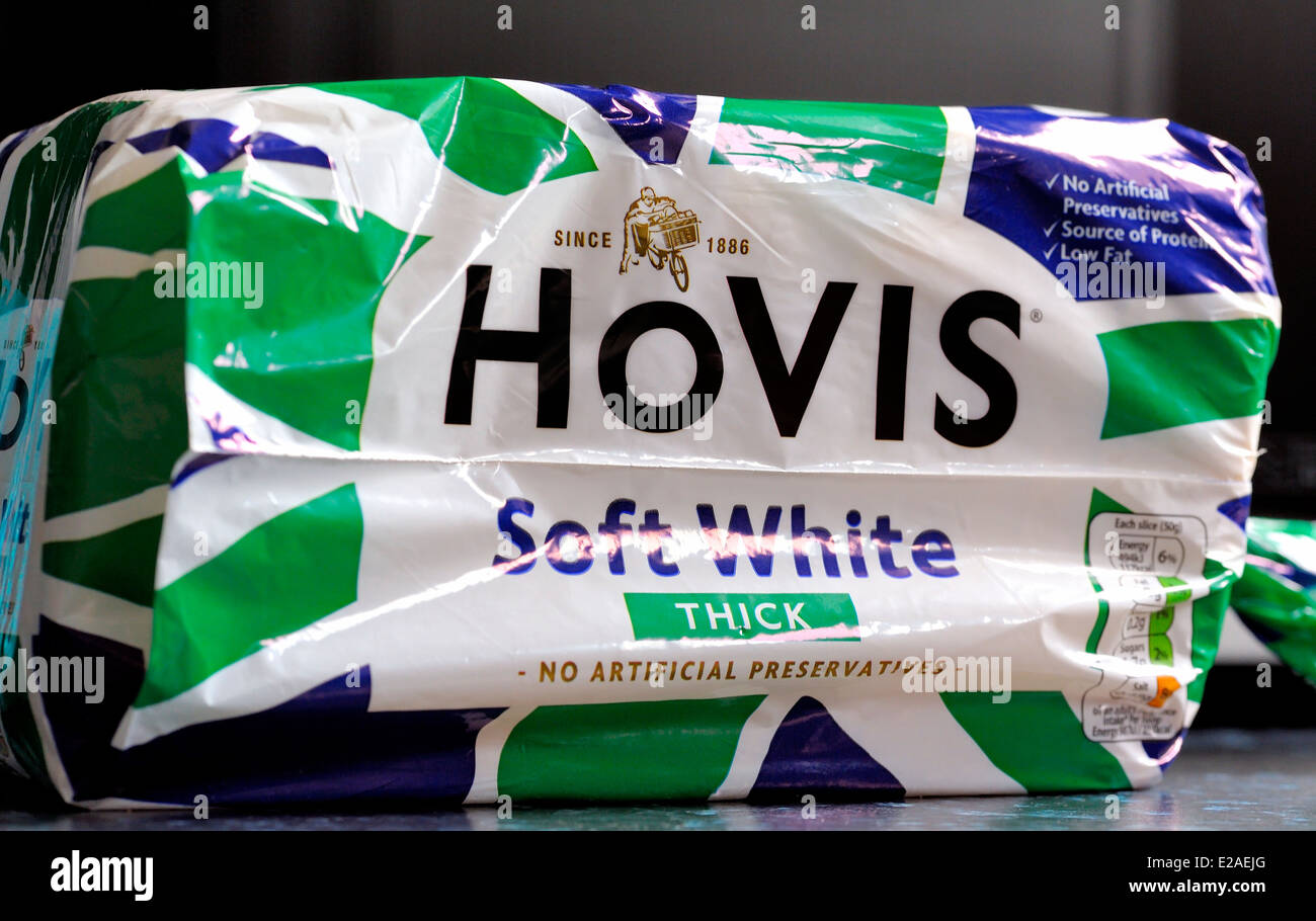 Hovis soft white thick loaf of bread Stock Photo Alamy