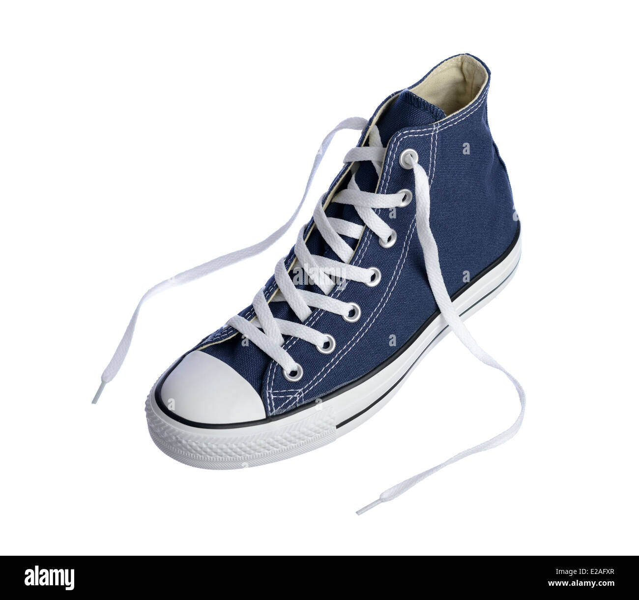 Blue Converse Chuck Taylor All Star shoe Stock Photo - Alamy