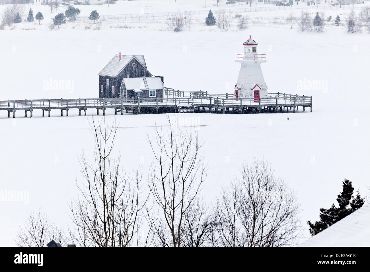 Canada, New Brunswick Province, Bouctouche, ile aux Puces, Le Pays de