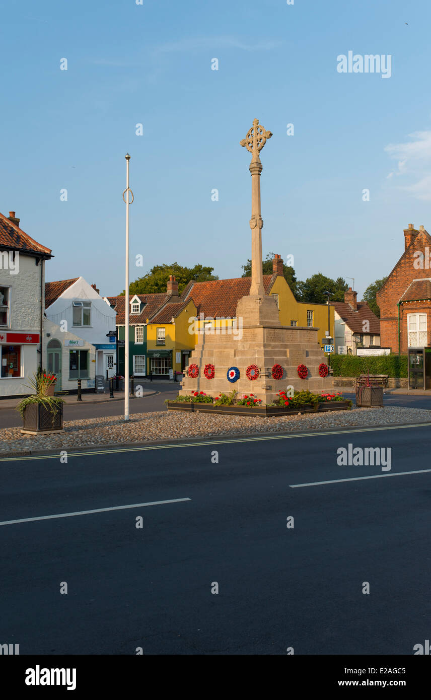 The North Norfolk town of Holt Stock Photo