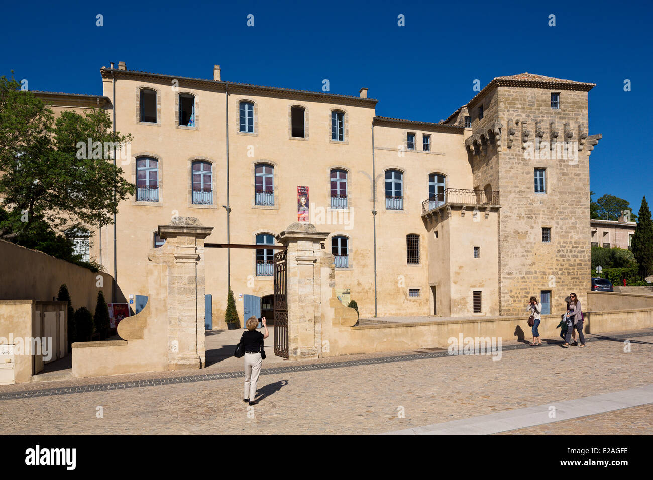 France, Herault, Pezenas, old town, Hotel de Peyrat Mansion