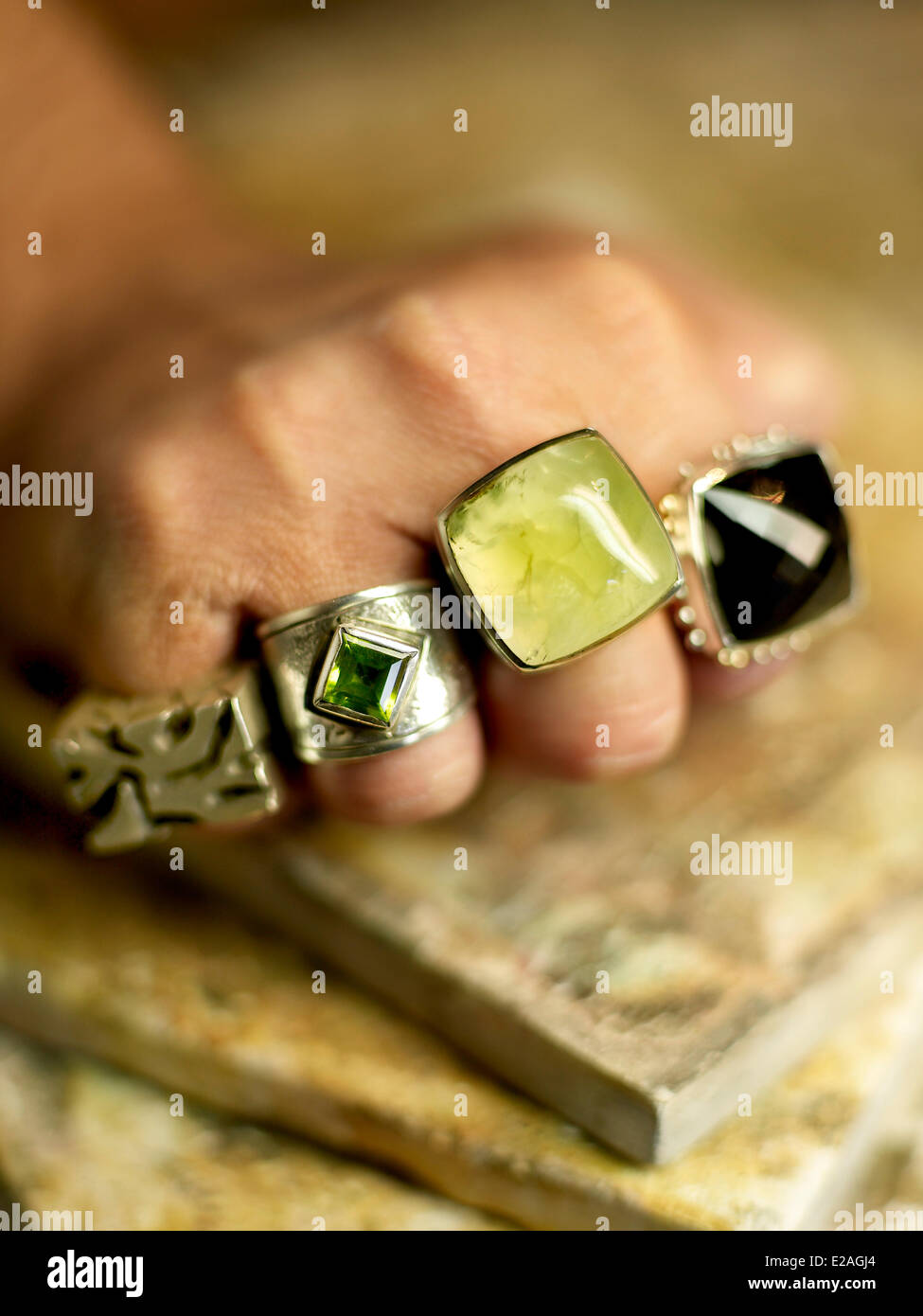 United States, New York, feature : New York Confidential, jewelry Fitzgerald Jewelry Stock Photo