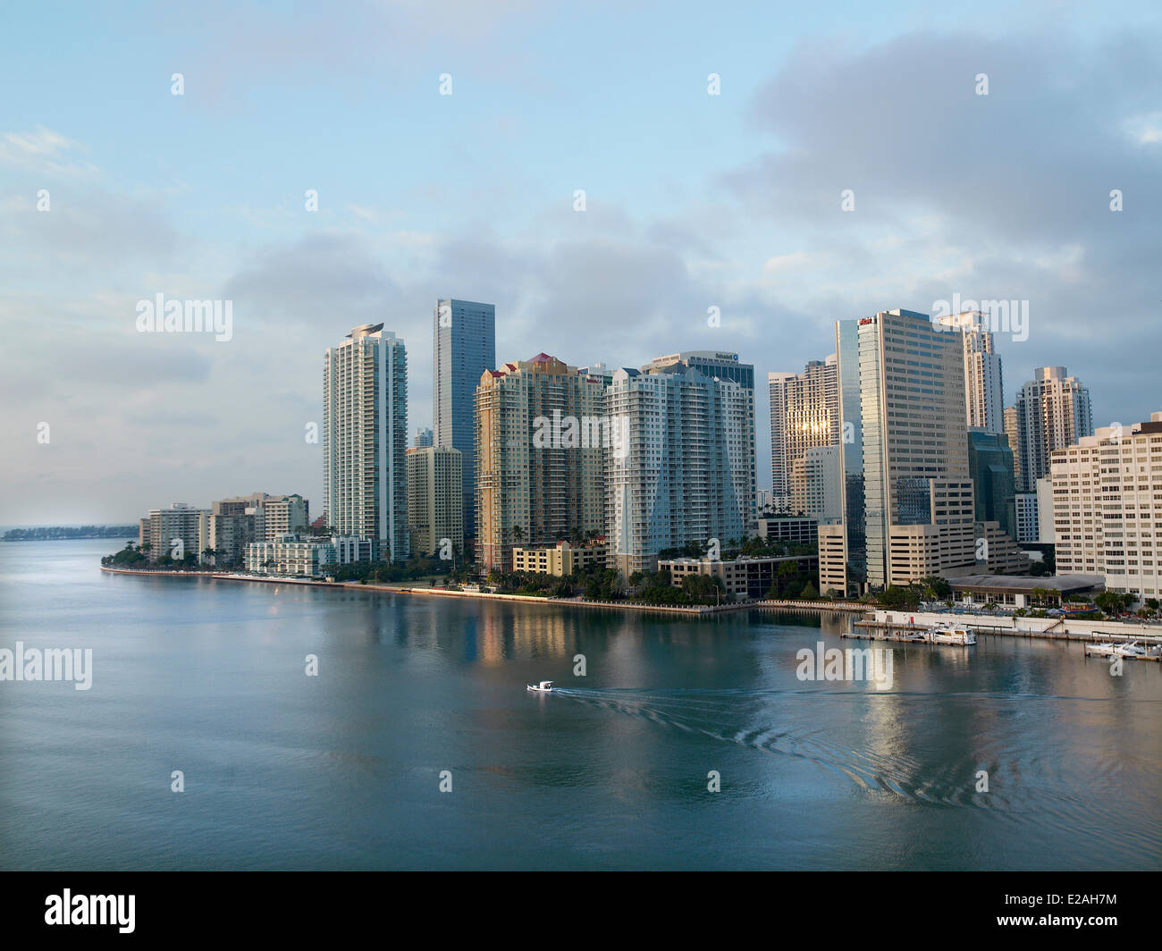 United States, Florida, Miami, feature : Miam!, downtown Stock Photo