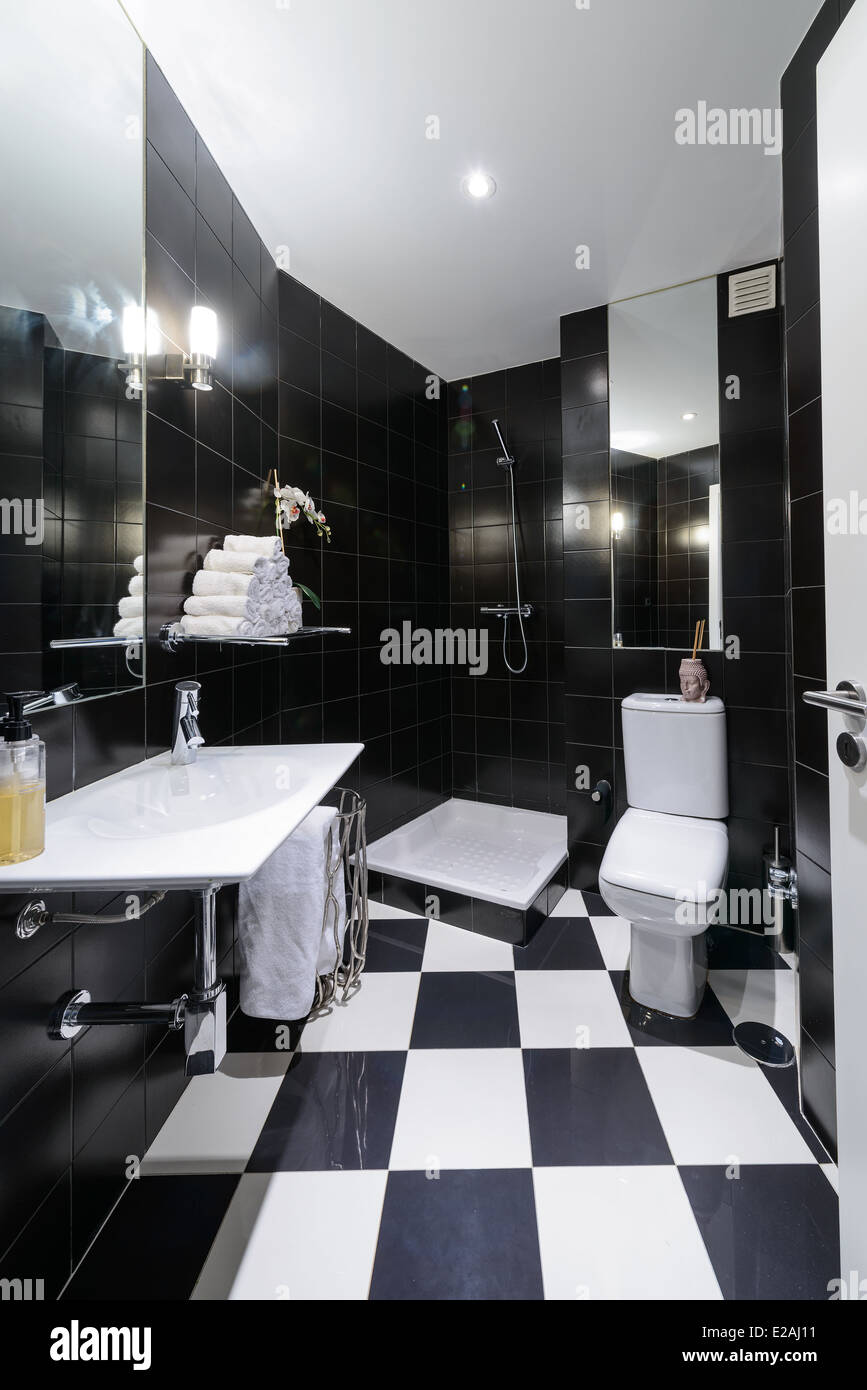 Black tiles hires stock photography and images Alamy