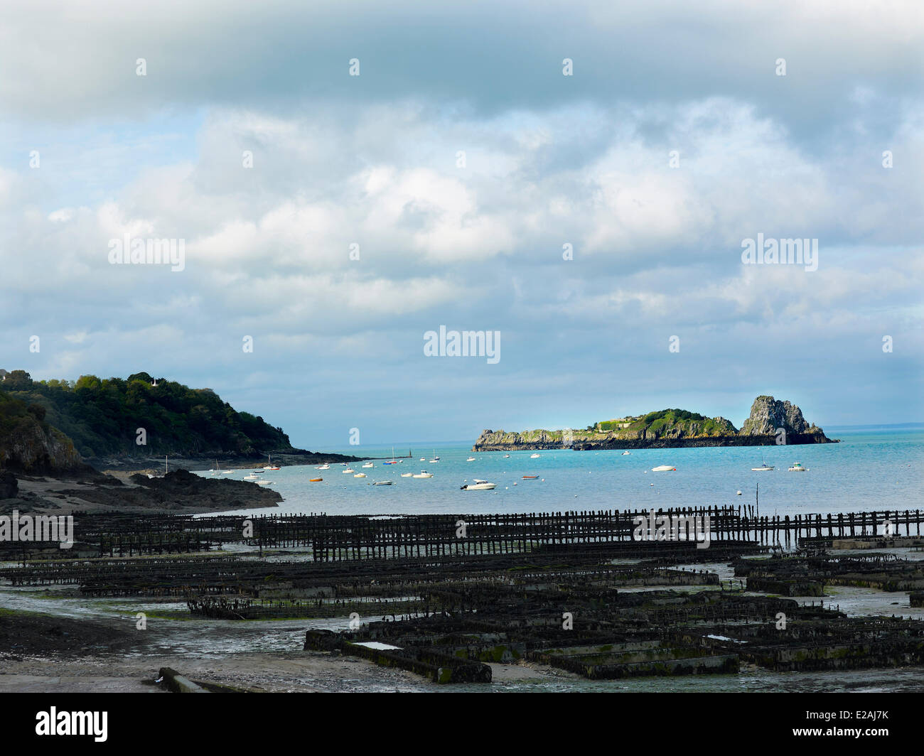 France, Bretagne, feature : the racy Bretagne of Olivier Roellinger Stock Photo