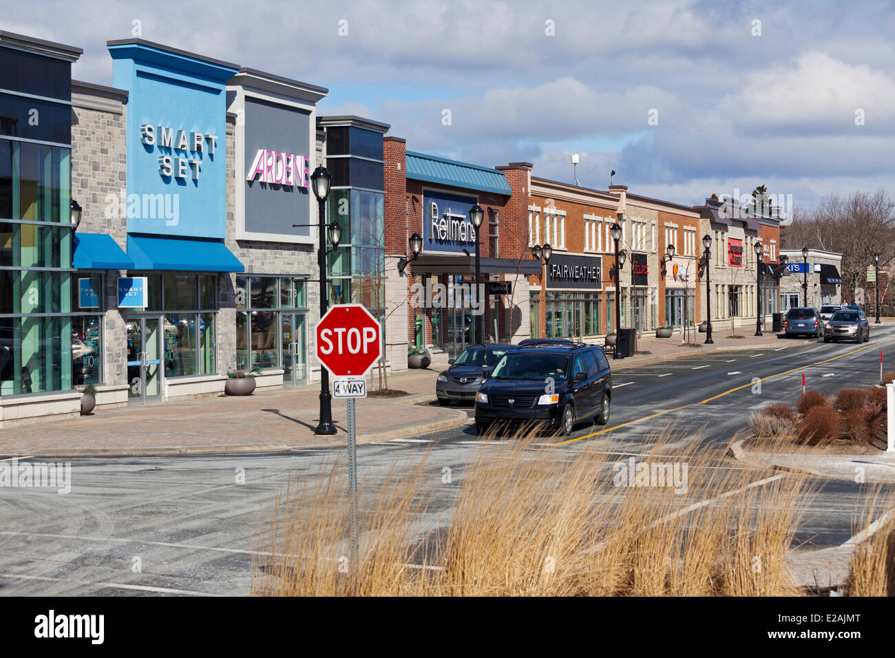 Canada, Nova Scotia, Halifax, Dartmouth Crossing, the Village Shops Stock Photo