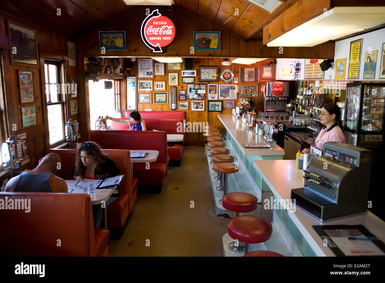 United States, California, San Francisco, diners Stock Photo