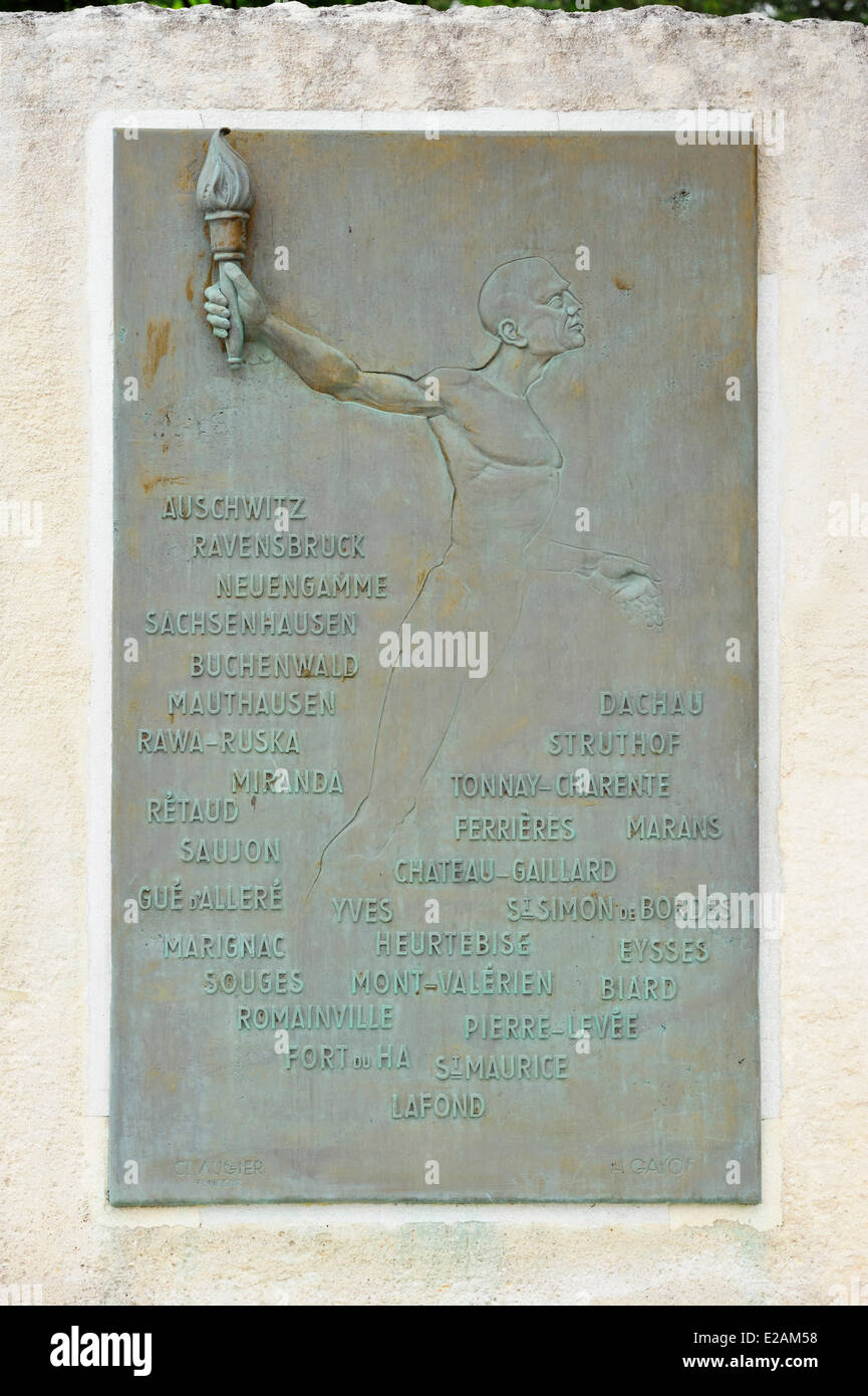 France, Charente Maritime, La Rochelle, monument