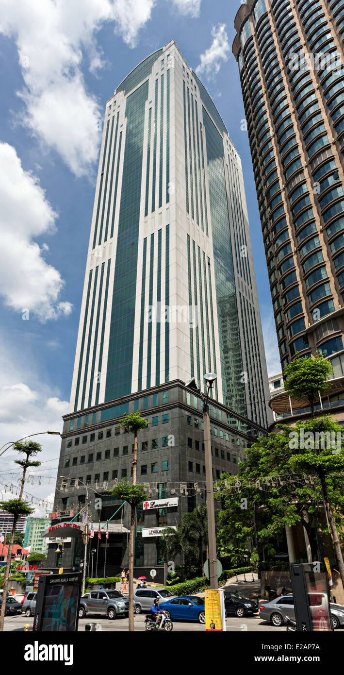 Menara Keck Seng Stock Photo Alamy
