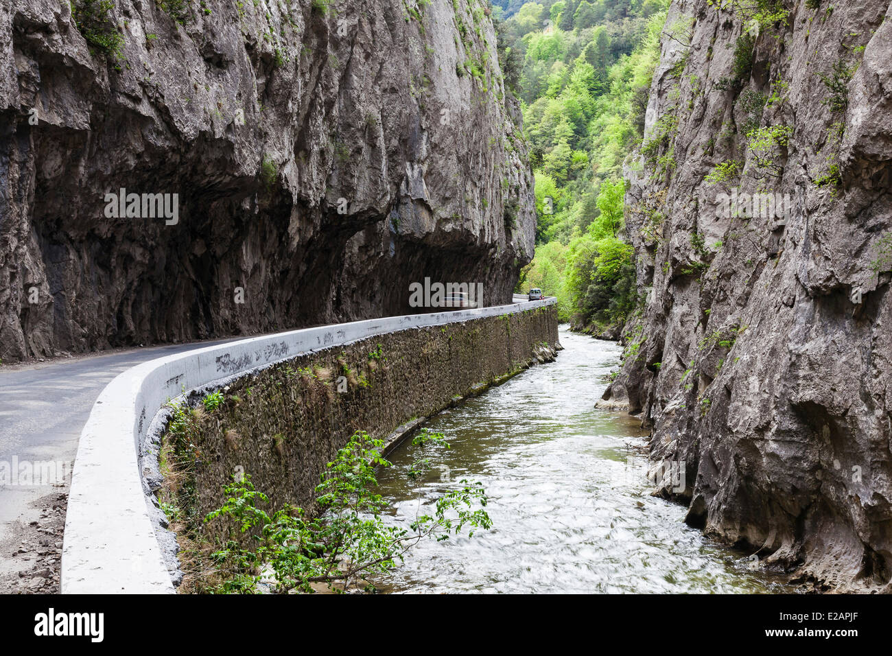 France, Aude, Axat, Saint Georges gorges Stock Photo - Alamy