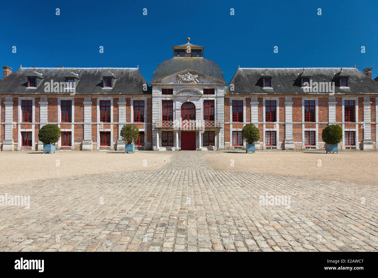 France, Eure, Le Neubourg, Chateau du Champ de Bataille, 17th century castle renovated by