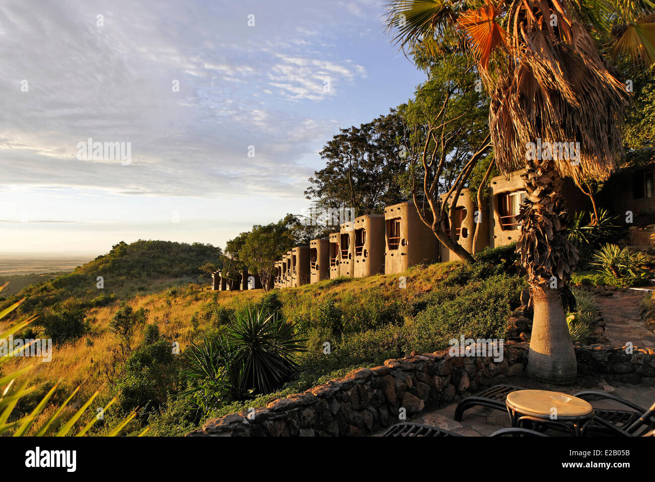 Kenya, Masai Mara national reserve, Mara Serena Safari Lodge Stock