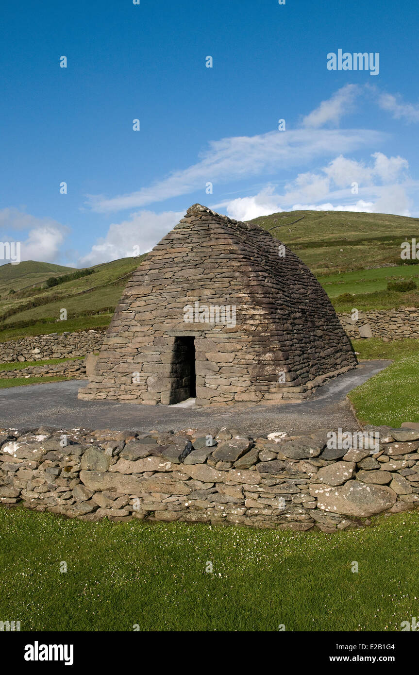Ireland, County Kerry, Dingle Peninsula, oratory Gallarus 9-12th century Stock Photo