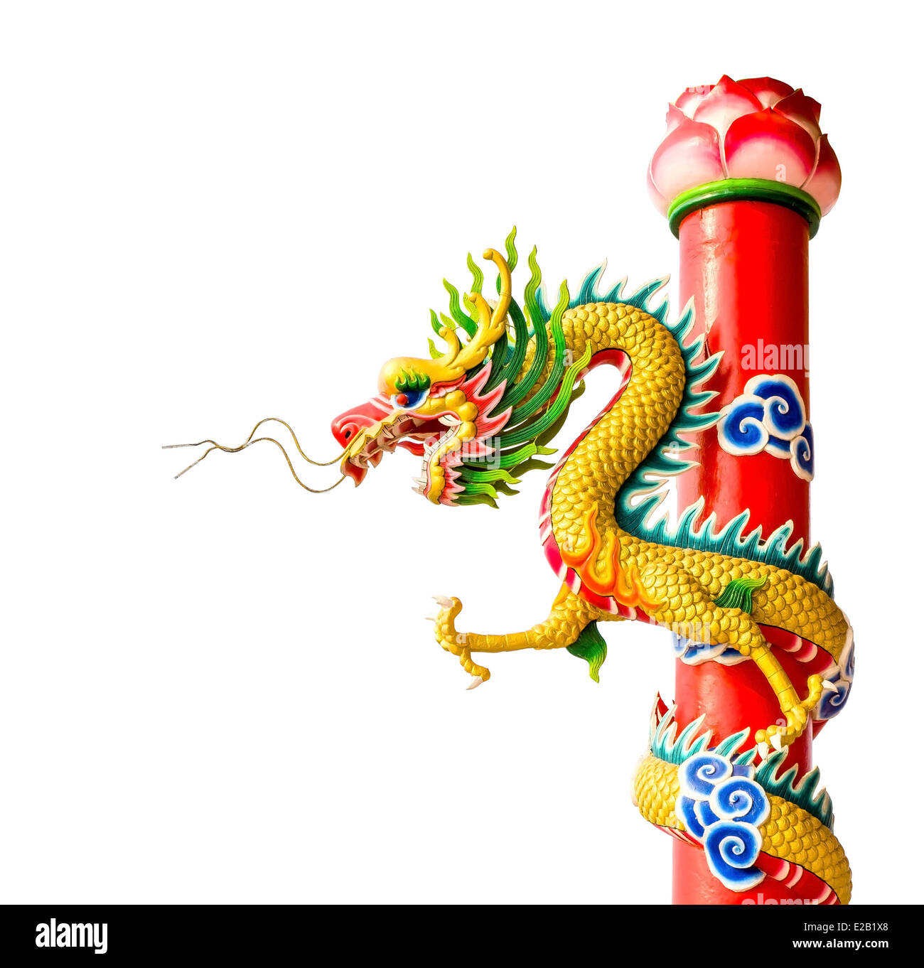 Chinese dragon sculpture hi-res stock photography and images - Alamy