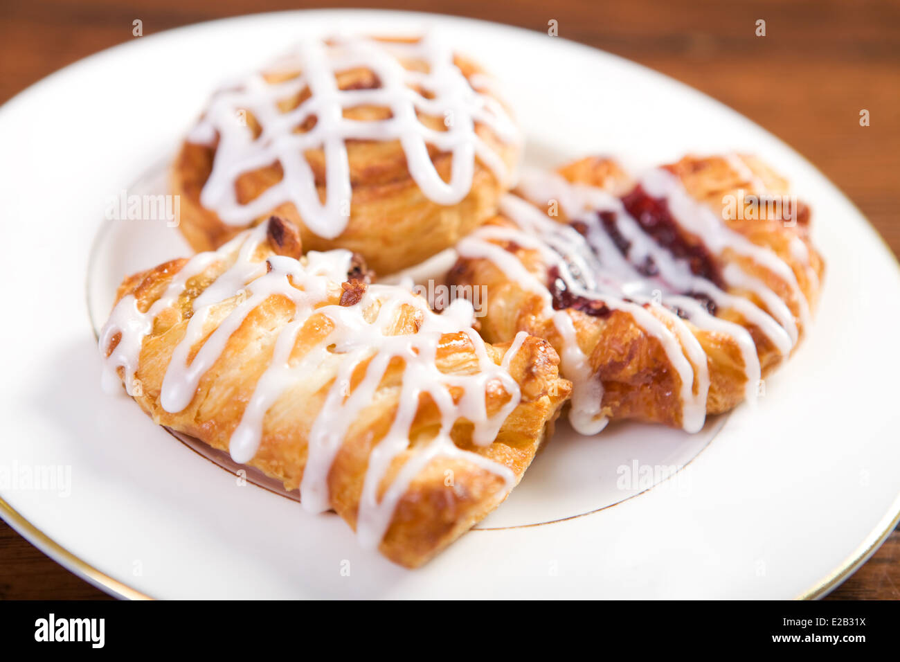 Danish Pastry Pastries Stock Photo Alamy