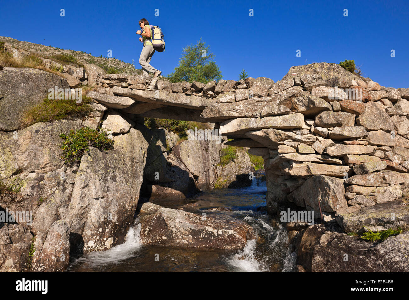 France, Ariege, Parc Naturel Regional des Pyrenees ariegeoises, Auzat ...