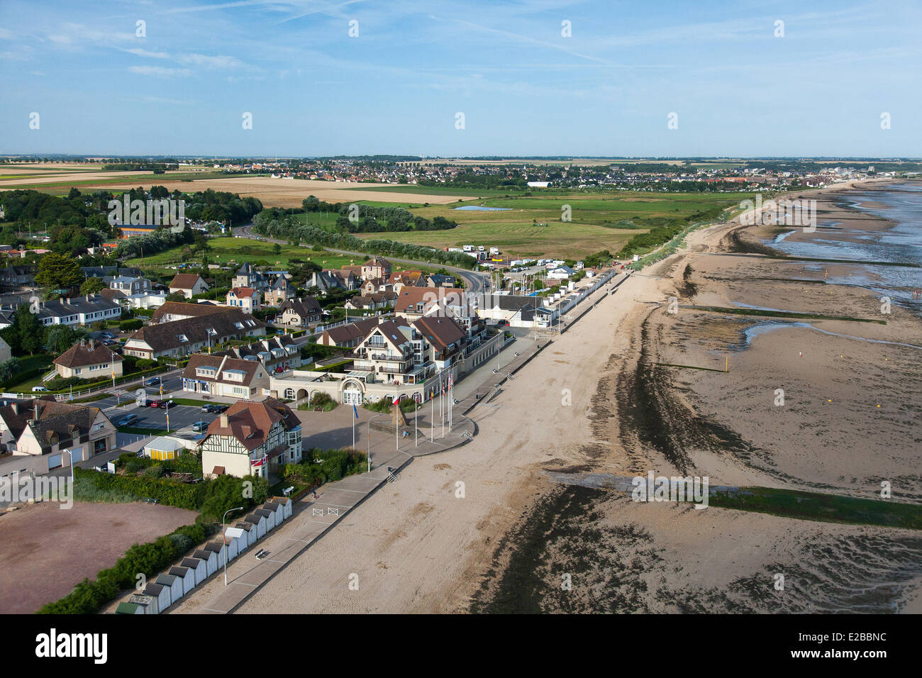 France, Calvados, Bernieres sur Mer, Juno Beach, House of Canadians ...