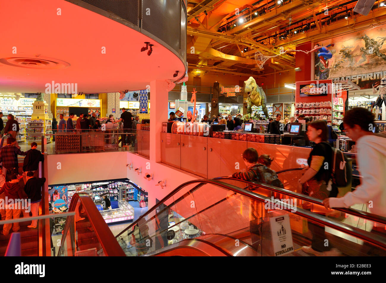 United States, New York City, Manhattan, Times Square, ToysRUs toys