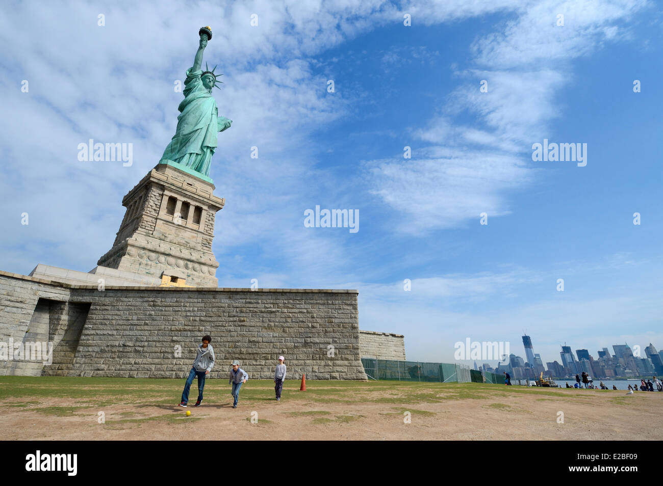 United States, New York City, Liberty Island, Statue of Liberty listed as World Heritage by