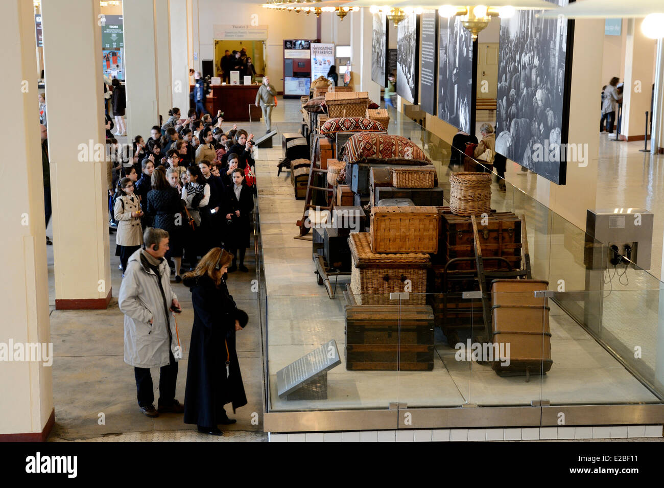 United States, New York City, Ellis Island, National Museum of the
