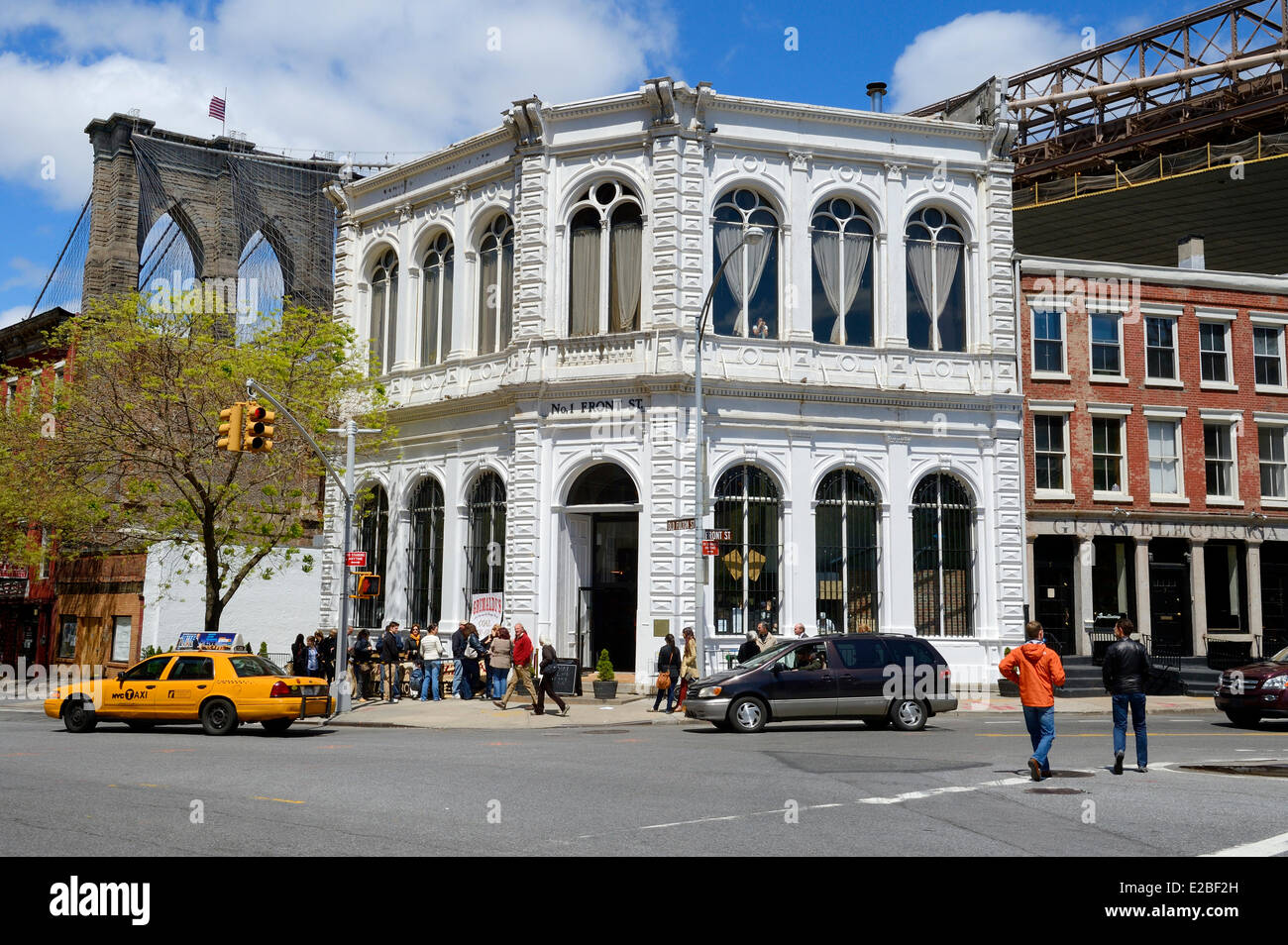 United States, New York City, Brooklyn, the famous Grimaldi's Pizzeria