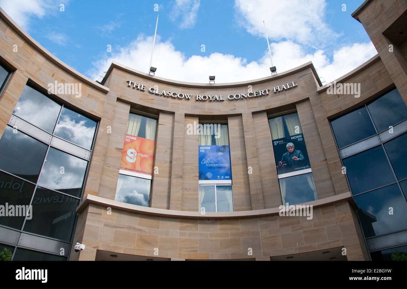The Glasgow Royal Concert Hall in Glasgow, Scotland UK Stock Photo Alamy