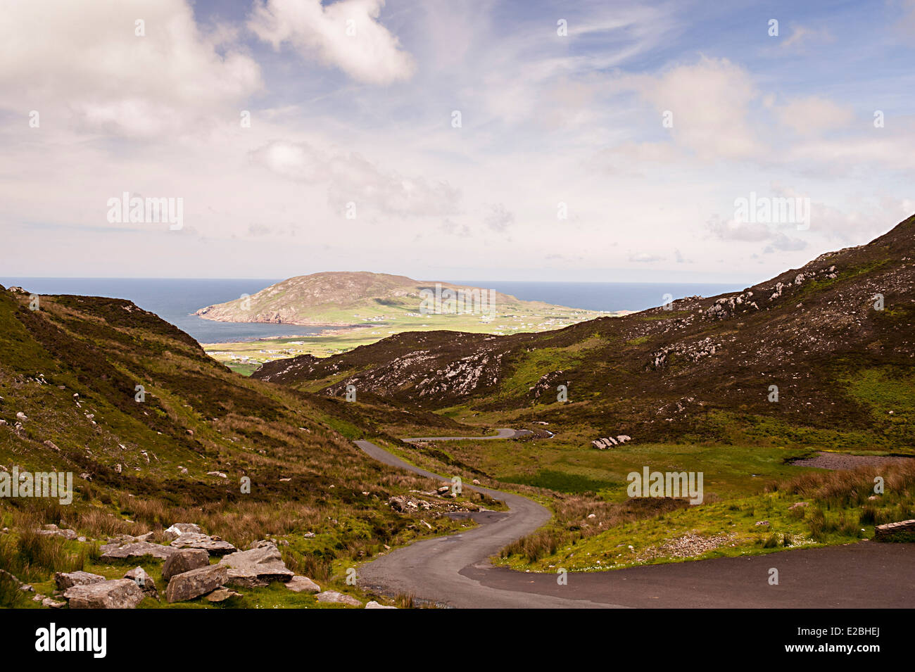 Mamore Gap Urris Hills Inishowen Peninsula County Donegal Ireland Stock Photo Alamy Mamore Gap Urris Hills Inishowen Peninsula County Donegal Ireland Stock Photo Alamy