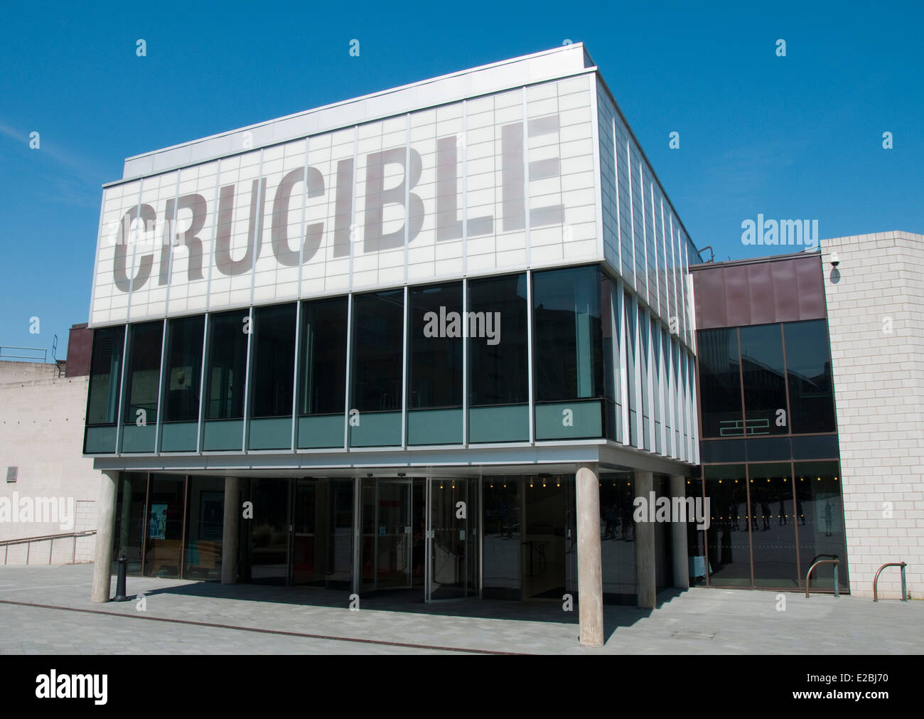 The Crucible Theatre in Sheffield, South Yorkshire England UK Stock