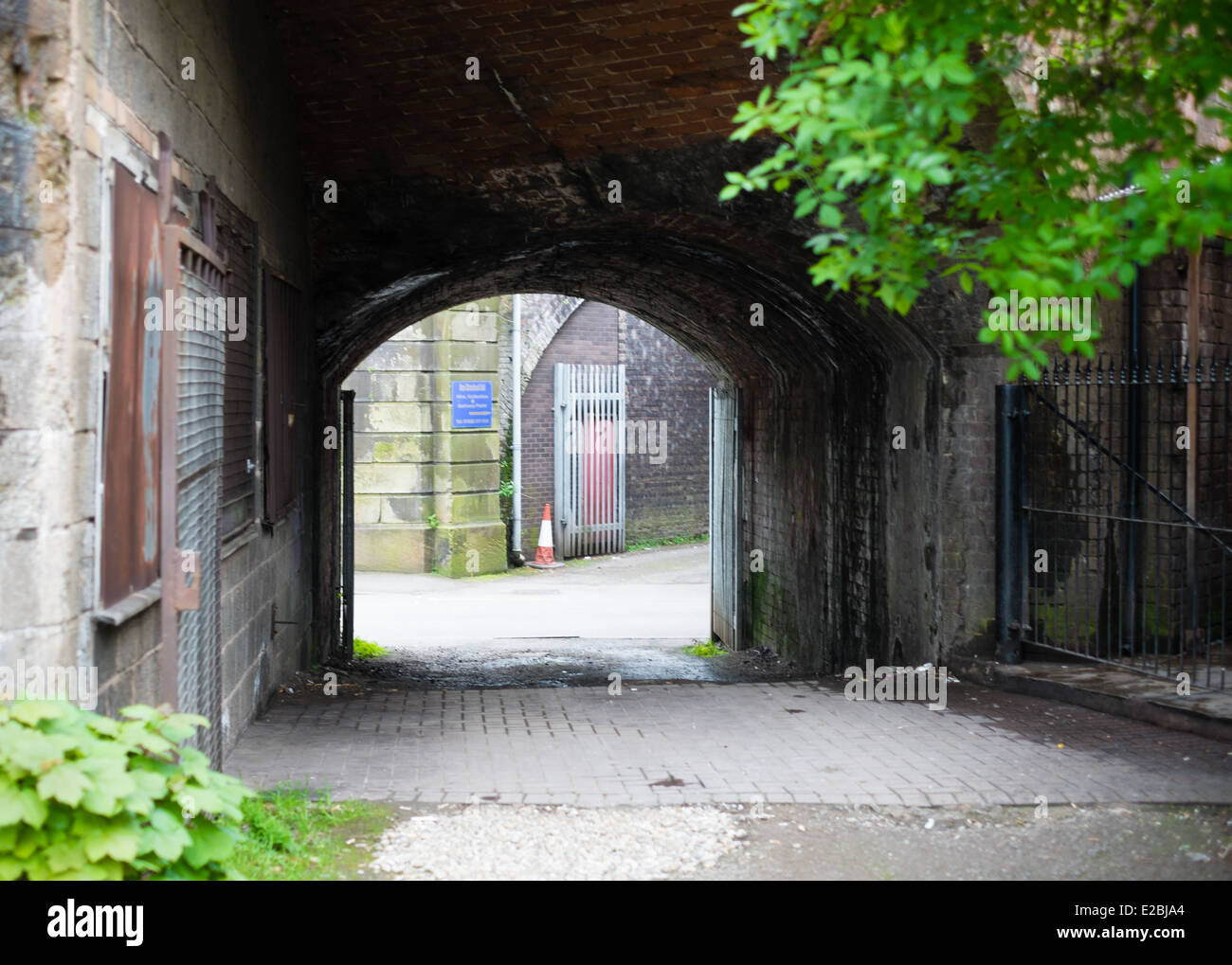 urban scenes, railway bridge Stock Photo - Alamy