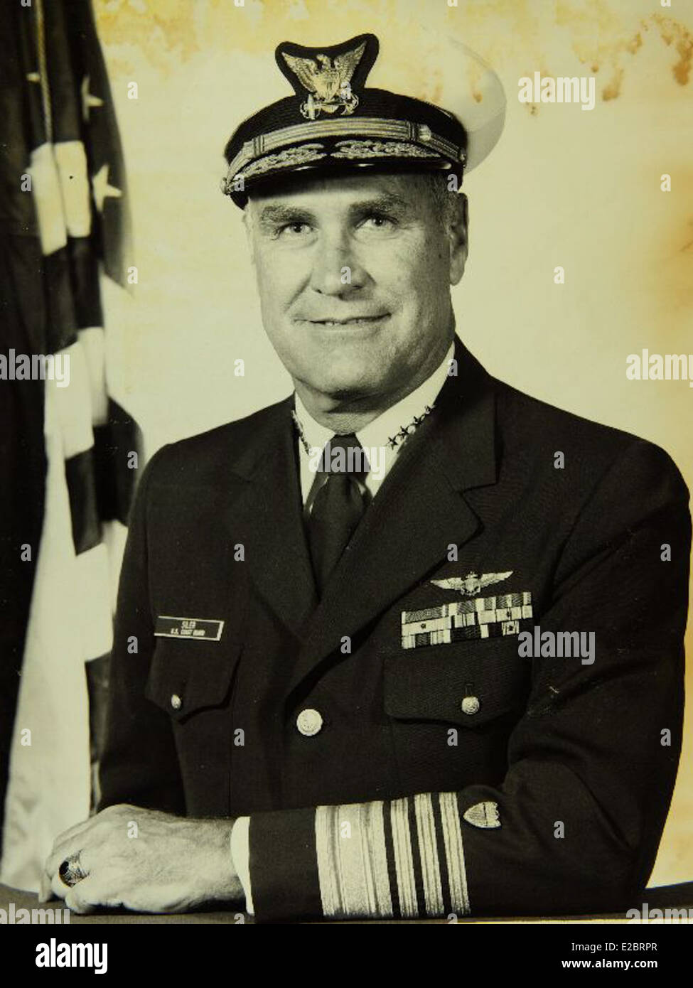 Siler, Adm. Owen Stock Photo