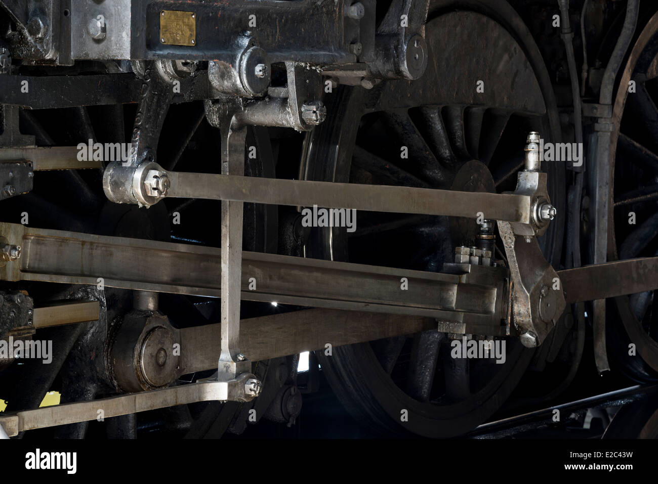 Drive train of a 1909 American Co steam in the