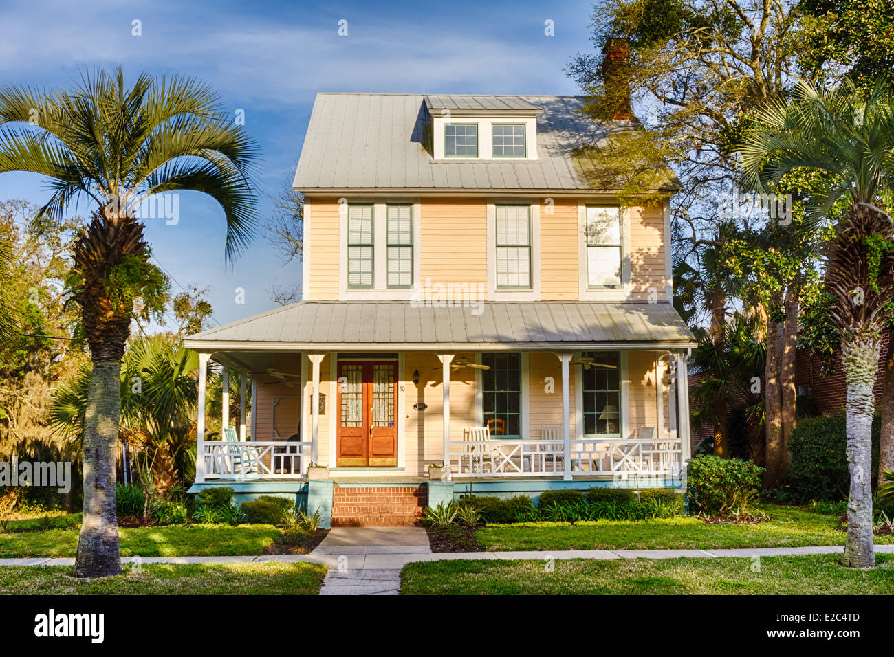 W.E. Snyder House, Circa 1891, Fernandina Beach, Florida (HDR Stock