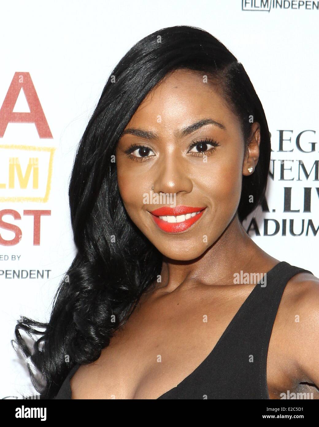 Los Angeles, California, USA. 18th June, 2014. Nia Jervier attends LAFF