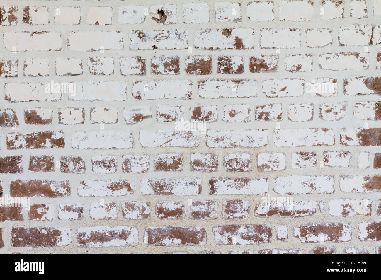 Rough textured brick wall background. Stock Photo