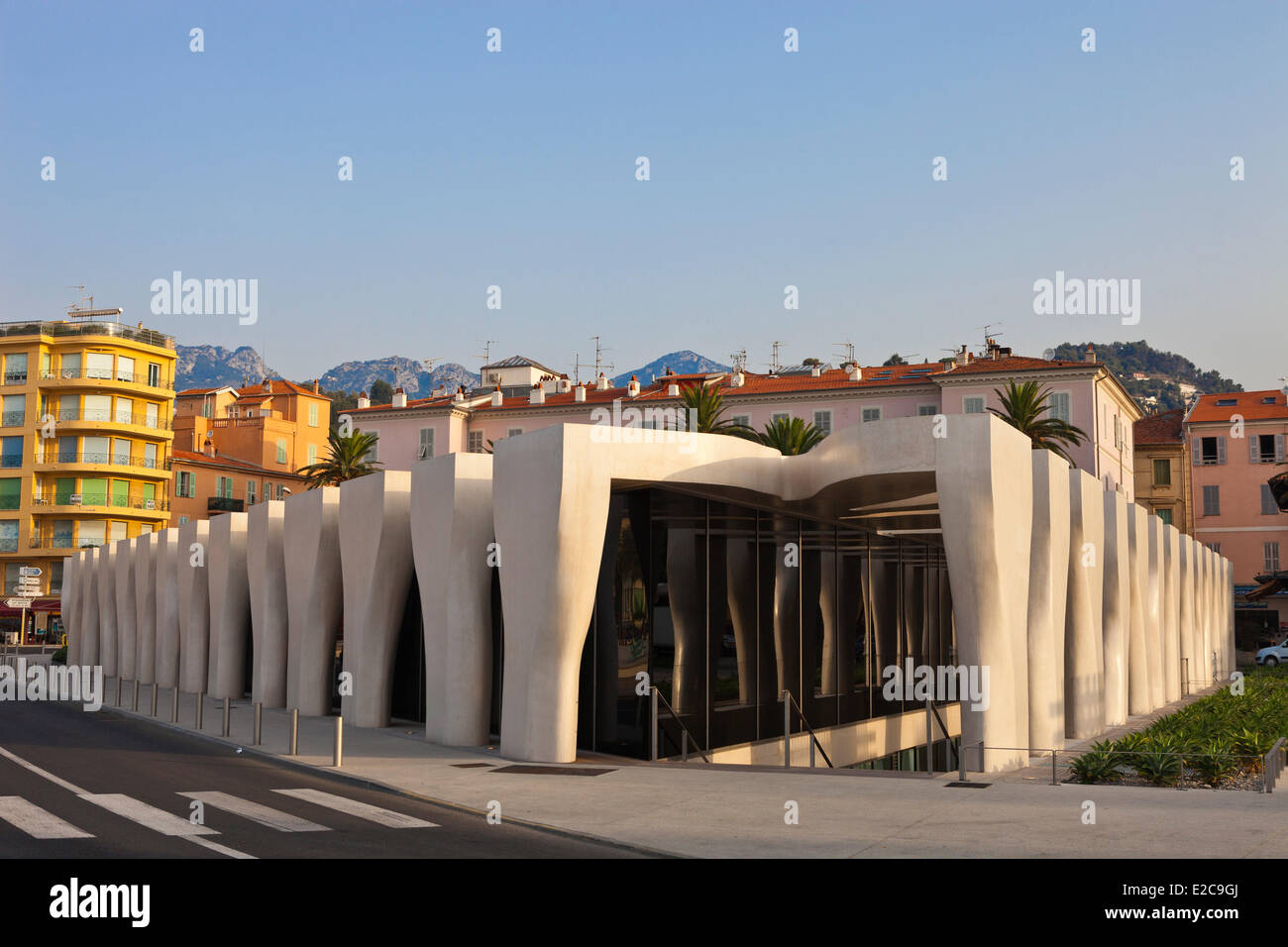 France Alpes Maritimes Menton Jean Cocteau Museum Built In 2008 By france-alpes-maritimes-menton-jean-cocteau-museum-built-in-2008-by
