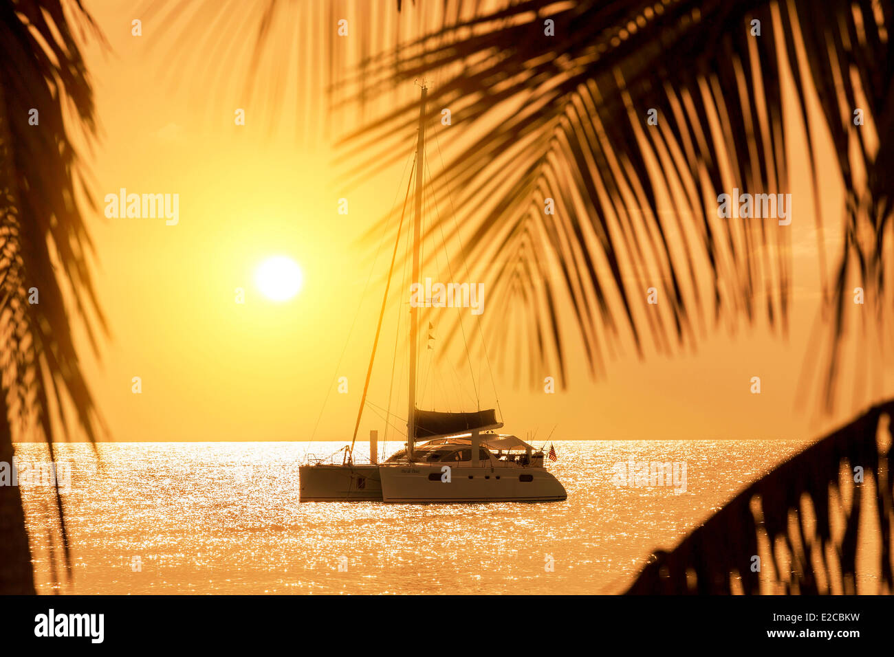 Bahamas, Eleuthera Island, Lighthouse Bay Stock Photo