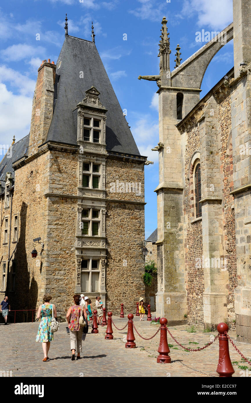 France Sarthe Le Mans Cite Plantagenet Old Town Maison A La