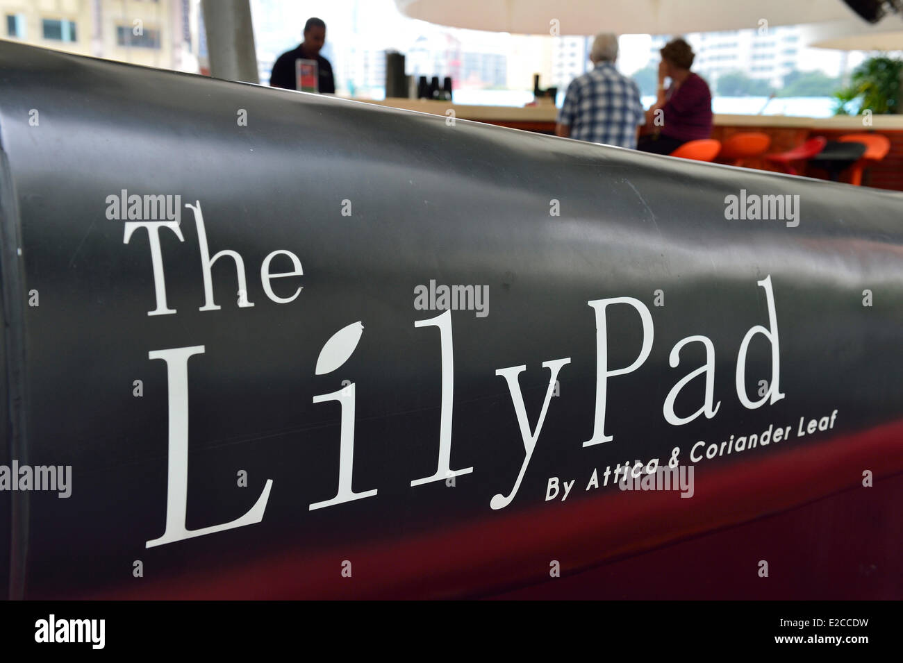 Singapore, the district of Clarke Quay, a former warehouse area, is now