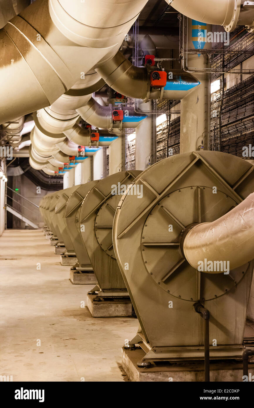 France, Vendee, Chateau d'Olonne, domestic waste recycling plant