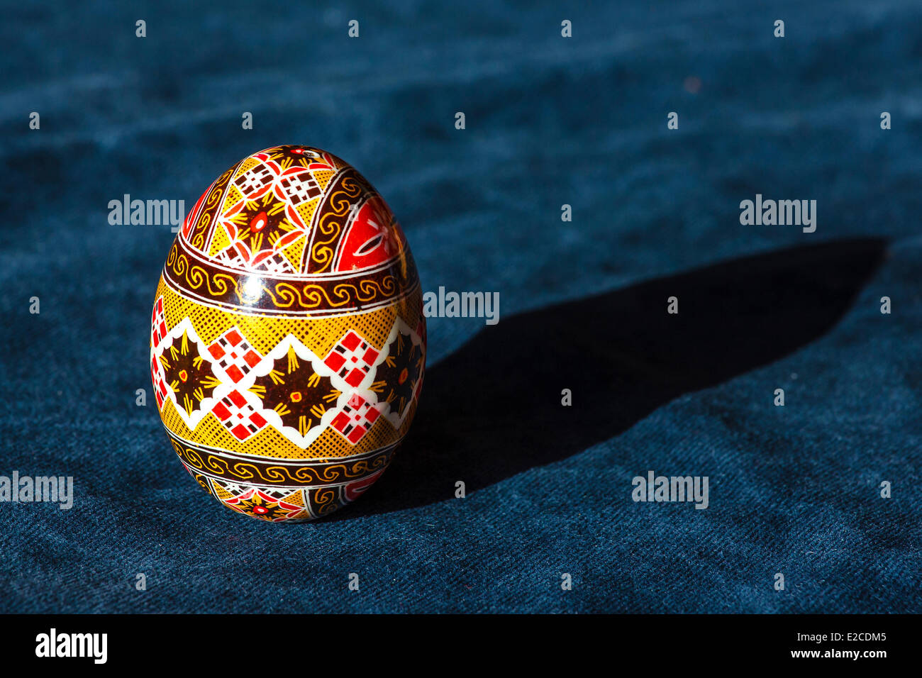 Romania, Bukovina Region, Moldovita, painted Easter egg Stock Photo