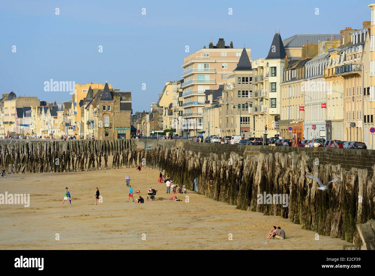 France Ille Et Vilaine Emerald Coast Saint Malo Plage Du