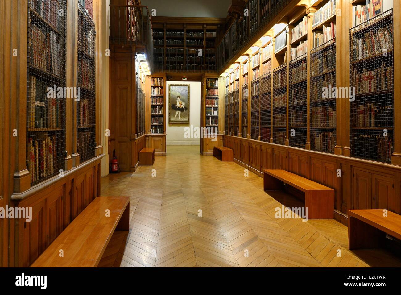 France, Paris, Bibliotheque-Musee de l'Opera National de Paris is a ...