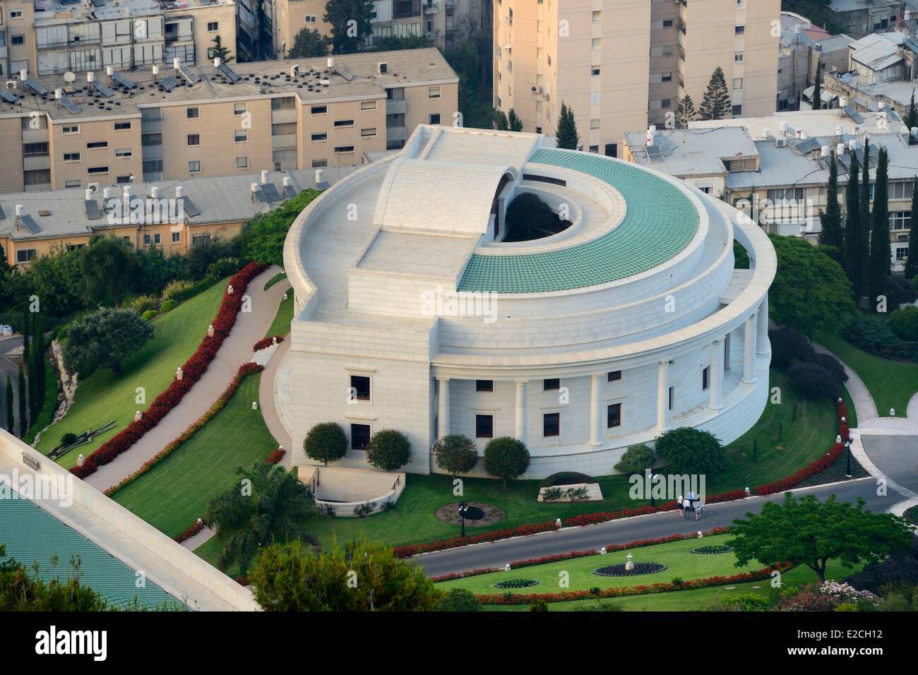 Israel, Haifa, Bahai garden Stock Photo
