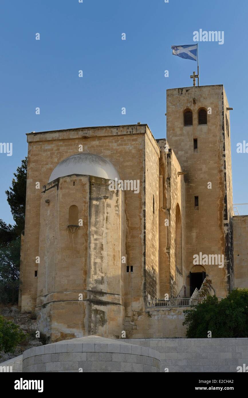 Israel, Jerusalem, holy city, St Andrew's Church Stock Photo