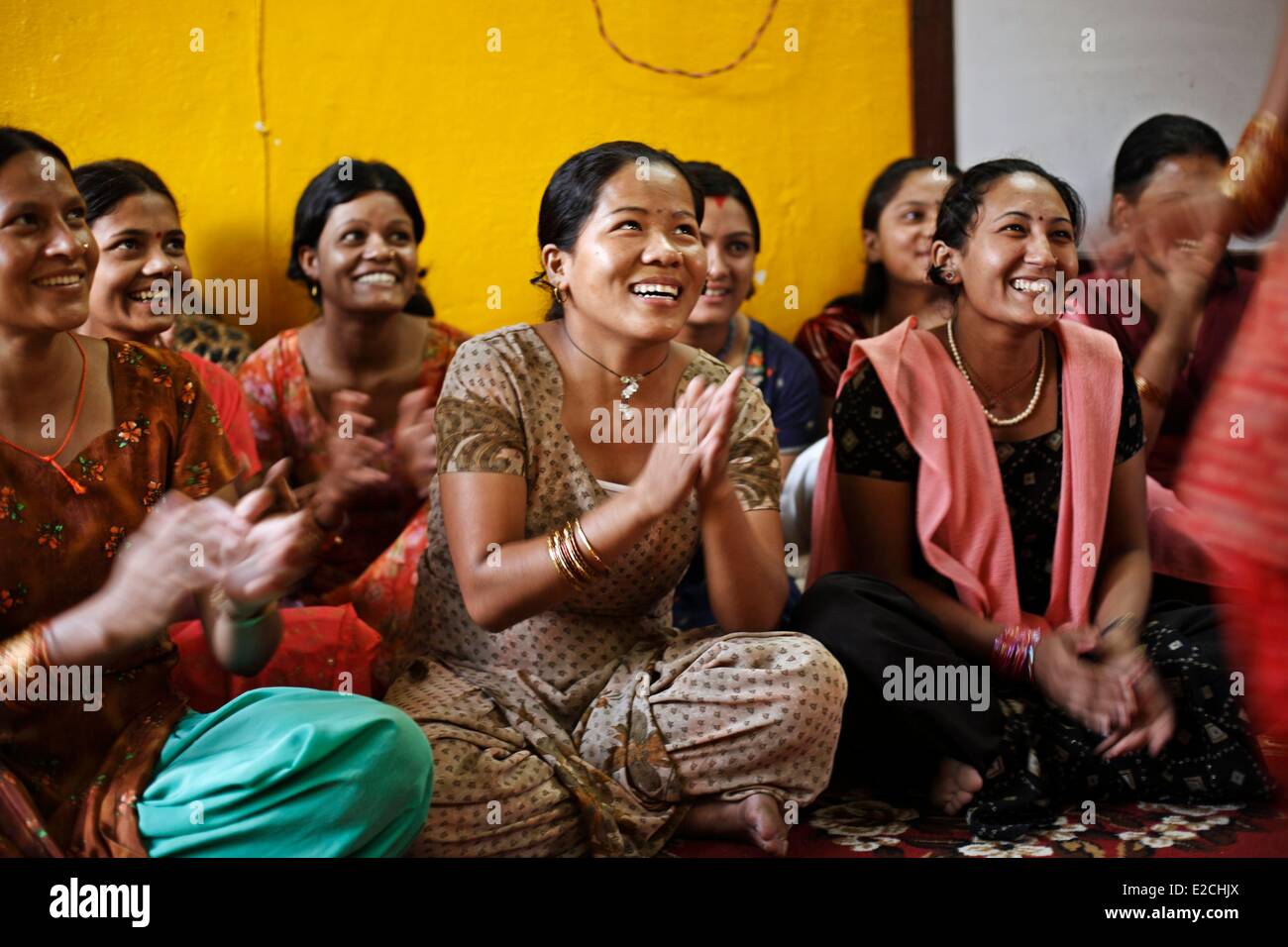 Nepal, Kathmandu Valley, World Heritage by UNESCO, Kathmandu, women