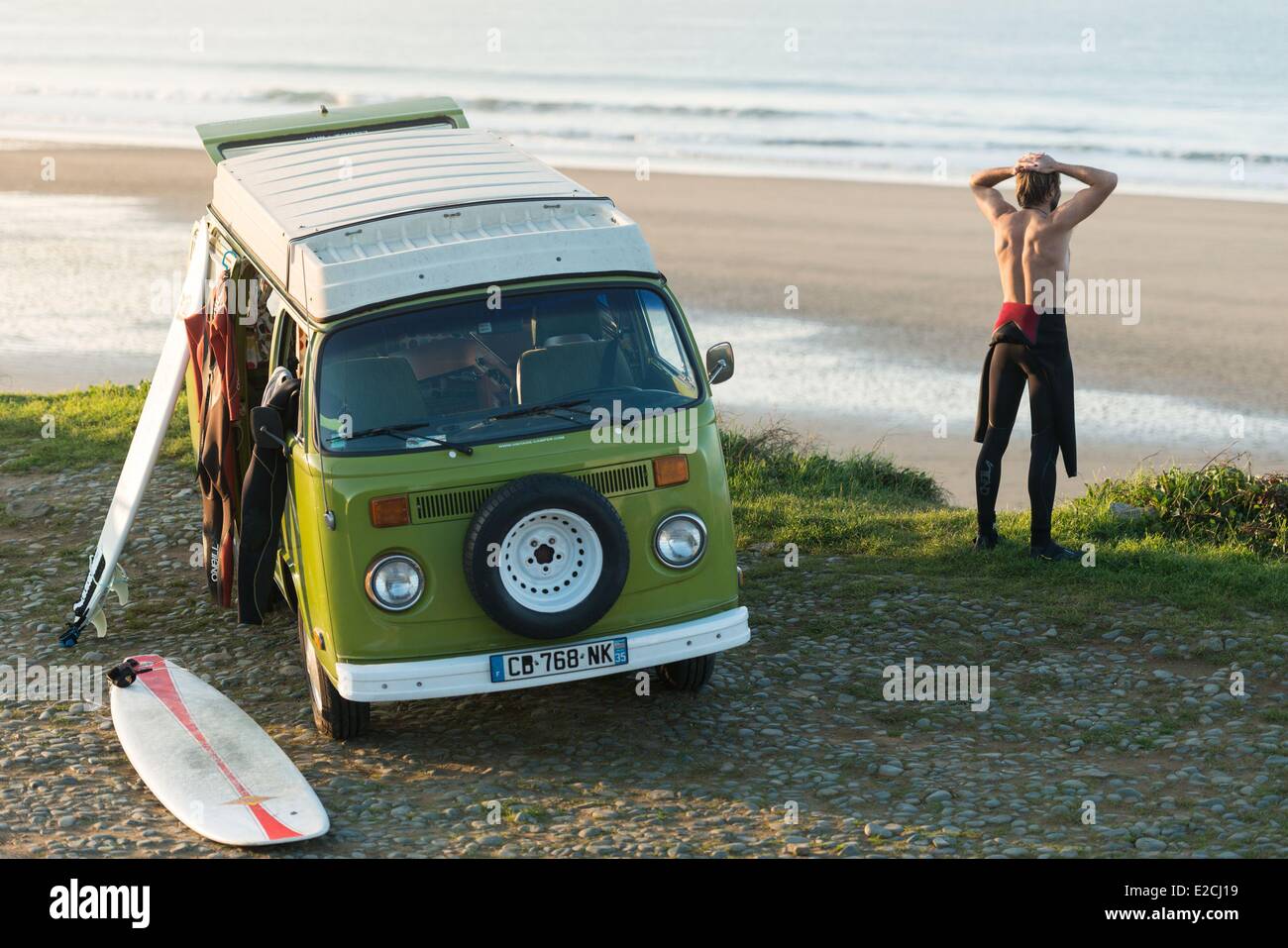 Combi beach hi-res stock photography and images - Alamy