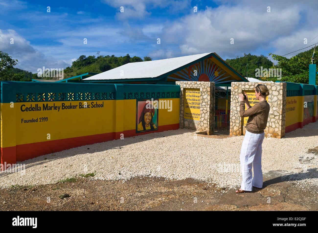 Jamaica, West Indies, parish of St Ann, Nine Mile, village where's born